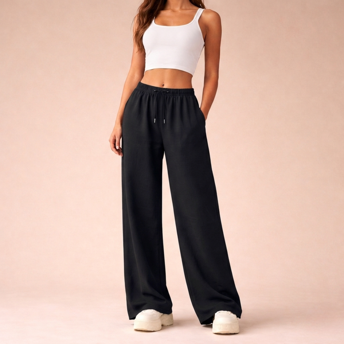 Marlene | Relaxed Wide-Leg Sweatpants — Alfa Empire, view 10