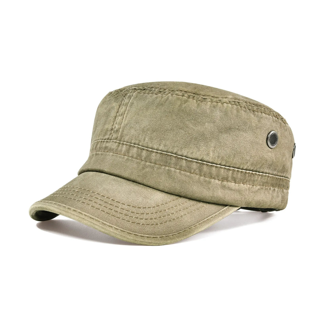 Mason | Rugged Vintage Baseball Cap — Khaki — Alfa Empire, view 9
