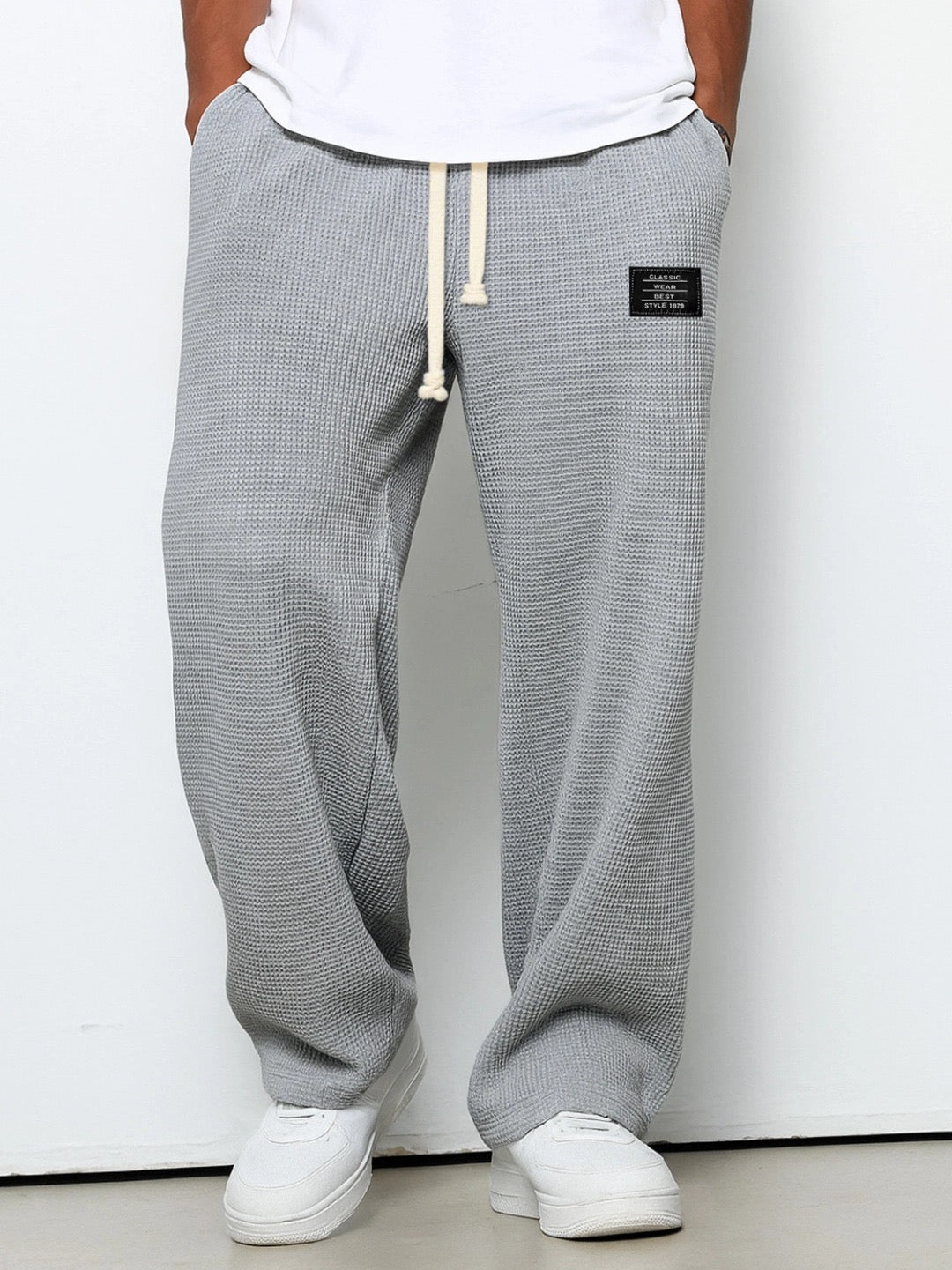 Maverick | Relaxed Everyday Pants — Grey — Alfa Empire, view 4