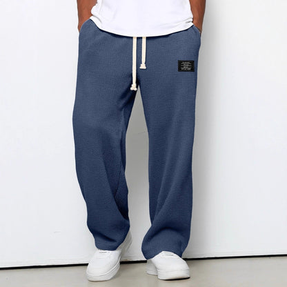 Maverick | Relaxed Everyday Pants — Blue — Alfa Empire, view 7