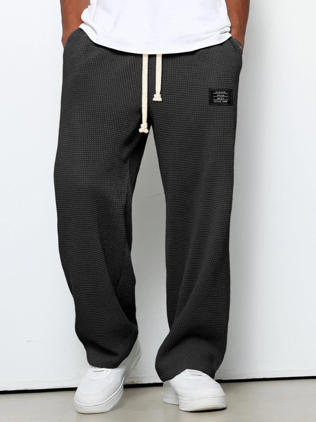 Maverick | Relaxed Everyday Pants — Black — Alfa Empire, view 8