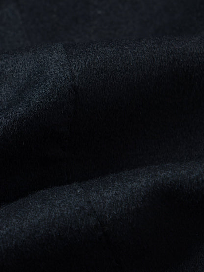 Men's Button-Front Overcoat Collar Pockets — Alfa Empire, view 6