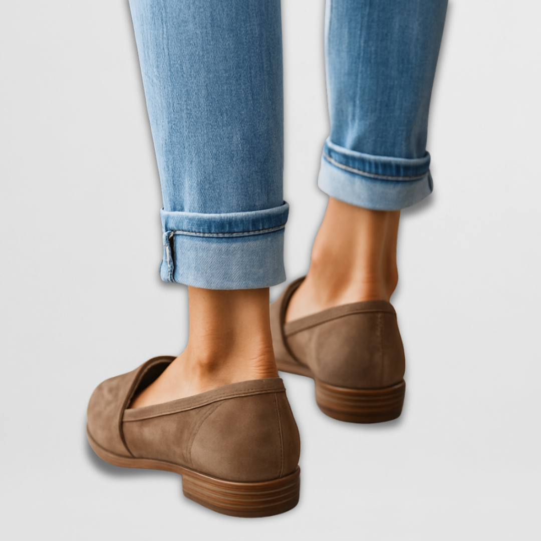 Nadia | Classic Pointed Slip-On Loafers — Alfa Empire, view 4