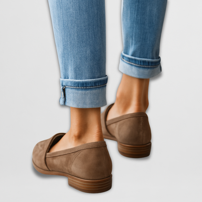 Nadia | Classic Pointed Slip-On Loafers — Alfa Empire, view 4