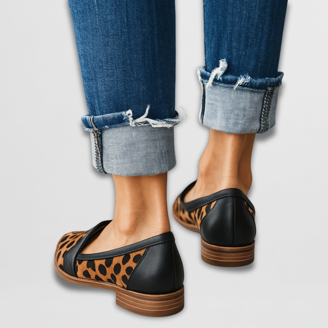 Nadia | Classic Pointed Slip-On Loafers — Alfa Empire, view 5
