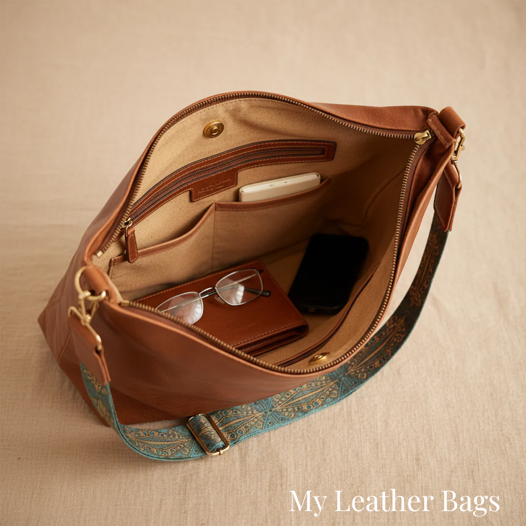 Nicola | Vintage Crossbody Bag — Alfa Empire, view 3