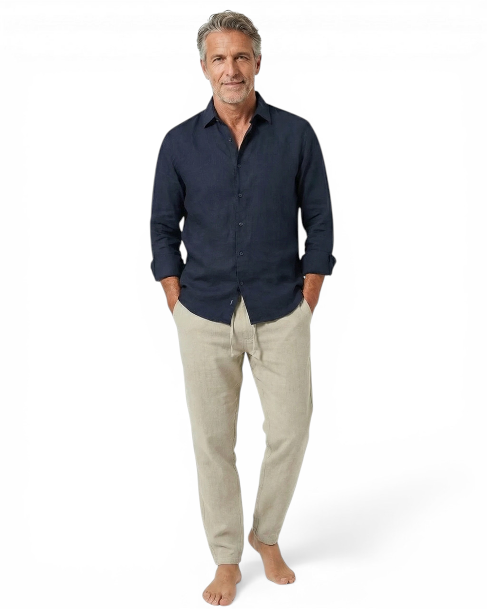 Ricardo | Classic Lace Summer Pants — Alfa Empire, view 1