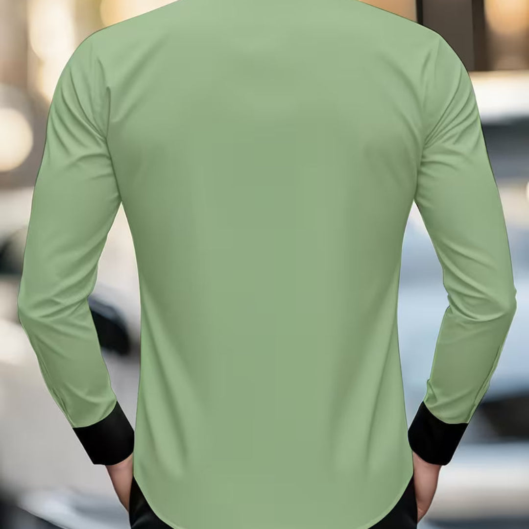 Ronel | Classic Button Collared Fit Shirt — Alfa Empire, view 9