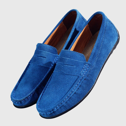 Rosaly | Classic Orthopedic Comfort Loafers — Aqua Blue — Alfa Empire, view 7