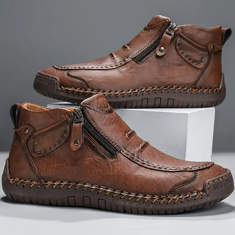 Rupert | Everyday Comfort Shoes — Brown — Alfa Empire, view 1