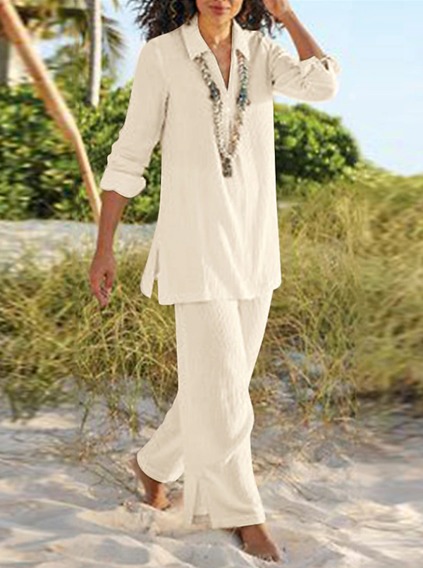 Selene | Flowing Bohemian Maxi Dress — White — Alfa Empire, view 4