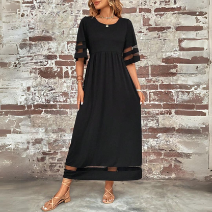 Seraphina | Refined Flowing Maxi Dress — Alfa Empire, view 3