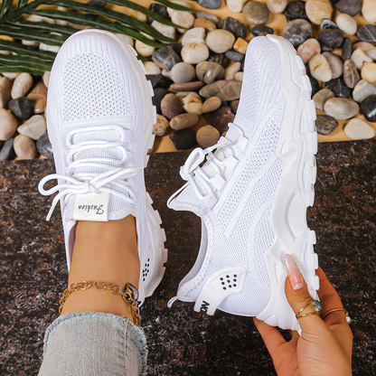 Tania | Chunky Lace-Up Sneakers — Alfa Empire, view 7
