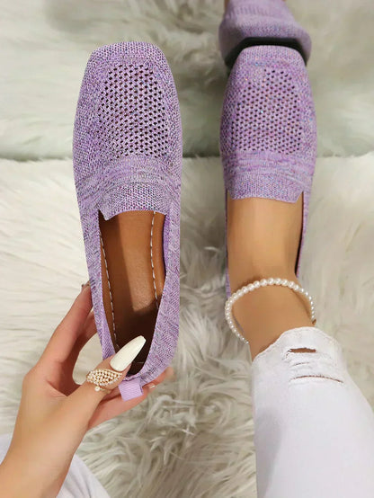 Theodora | Refined Comfortable Orthopedic Shoes — Purple — Alfa Empire, view 4