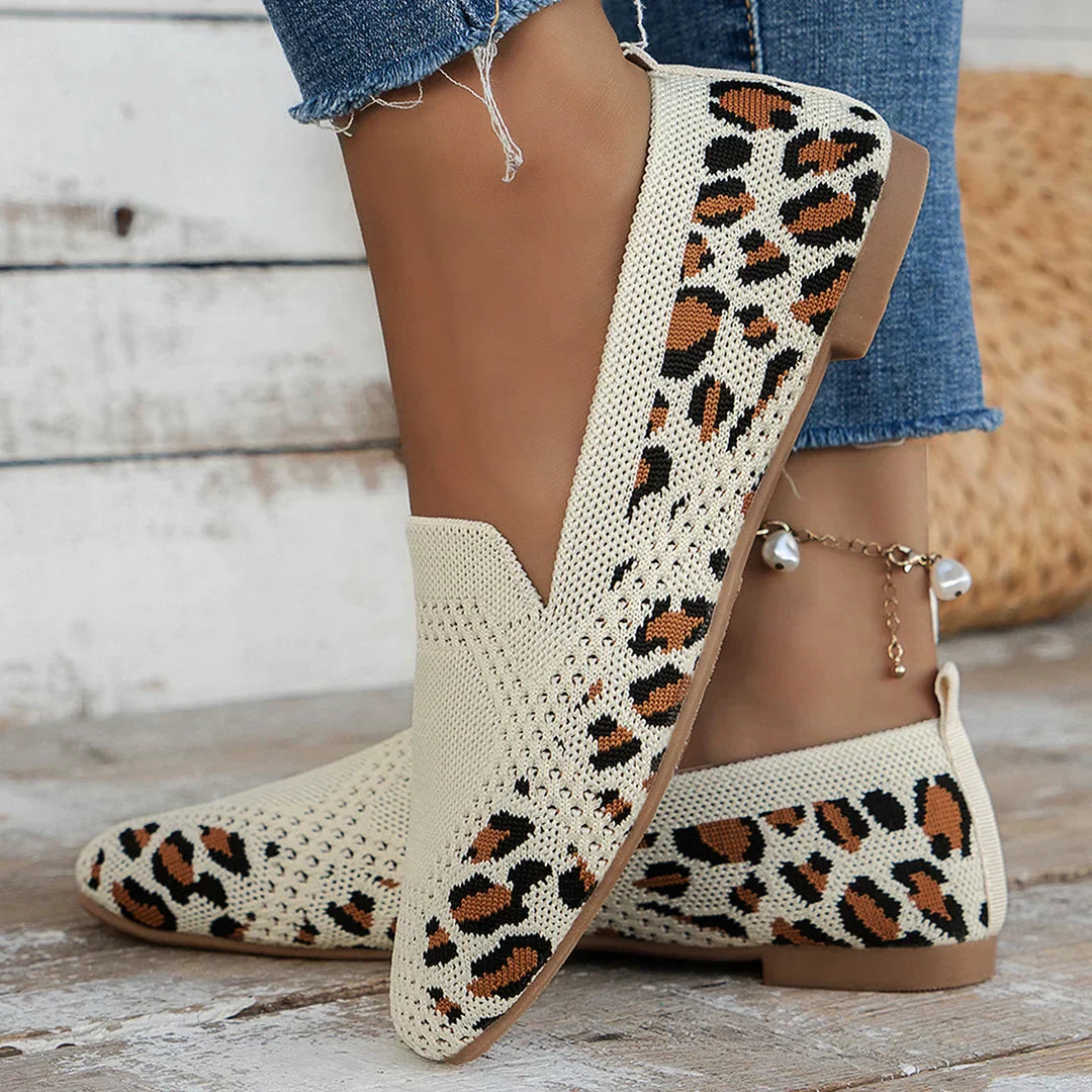 Theodora | Refined Comfortable Orthopedic Shoes — Leopard — Alfa Empire, view 8