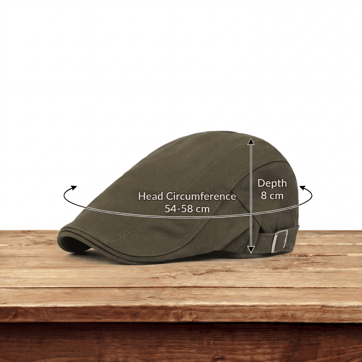 Walter | Classic Outdoor Flat Cap — Alfa Empire, view 3