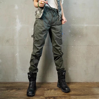 Wilfred | Cargo Multi Pockets Pants — Olive Green — Alfa Empire, view 4
