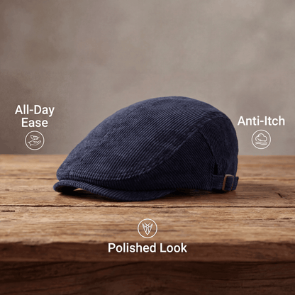 William | Classic Corduroy Flat Cap — Alfa Empire, view 6