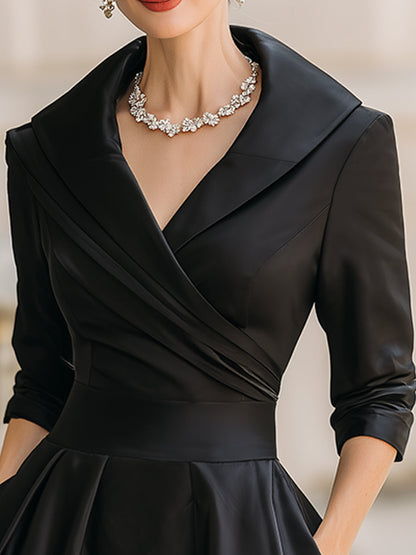 Willow | Refined Holiday Long Dress — Alfa Empire, view 2