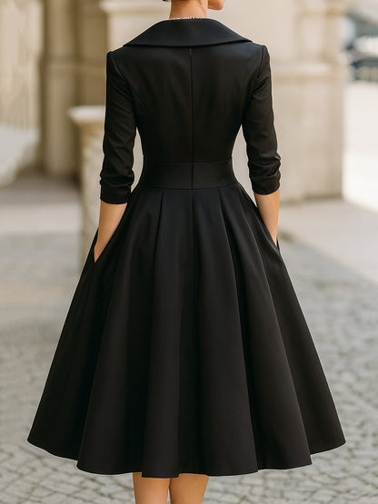 Willow | Refined Holiday Long Dress — Alfa Empire, view 4