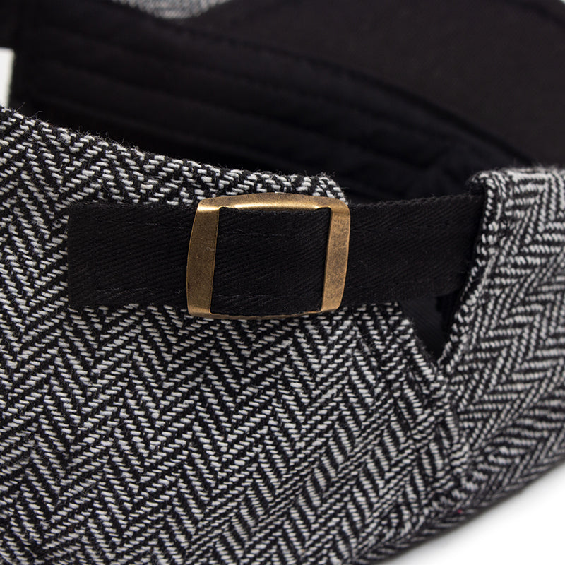 Zandro | Classic Textured Flat Cap — Alfa Empire, view 9