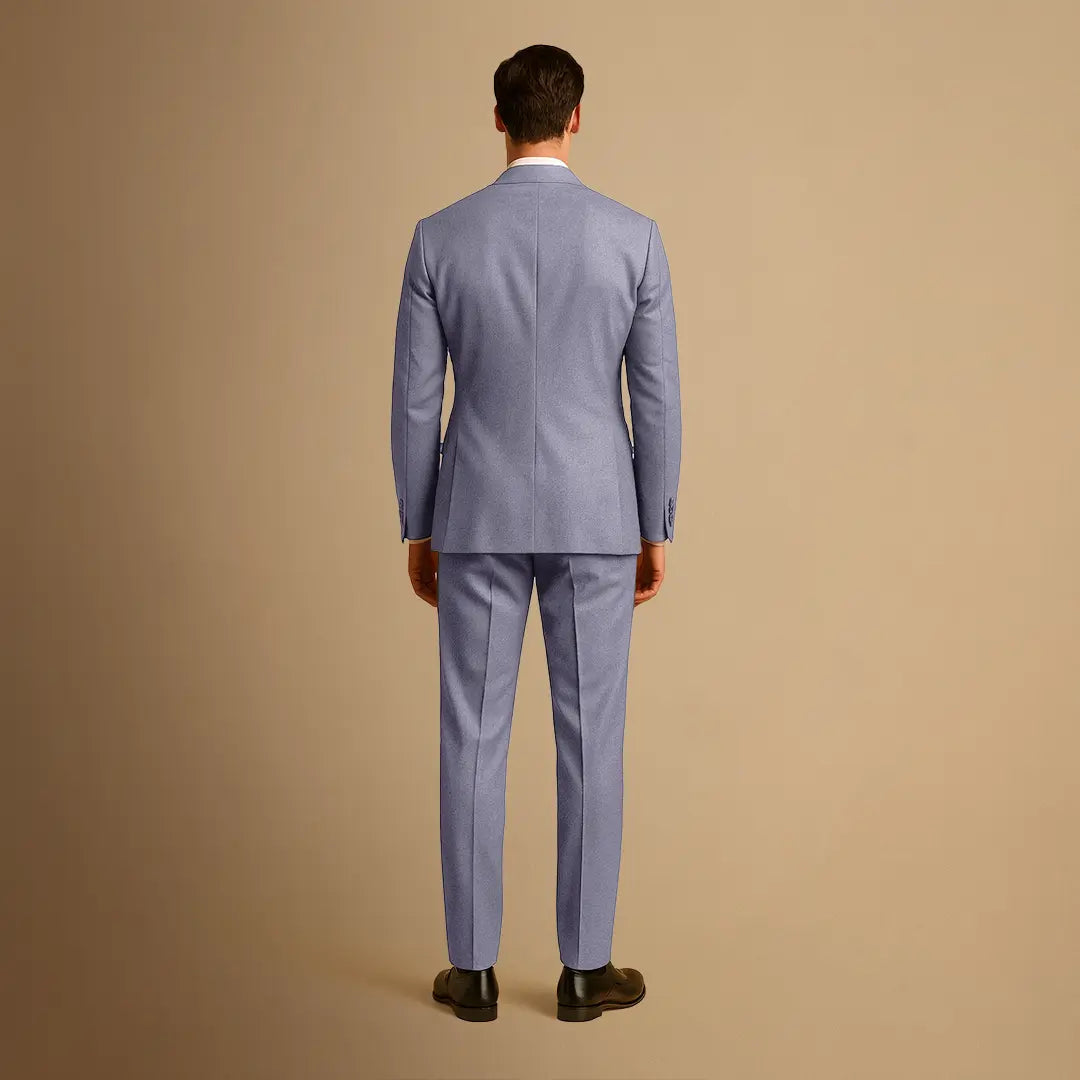 Men's Slim Fit Suit Lightweight Two Piece for Weddings and Formal Events