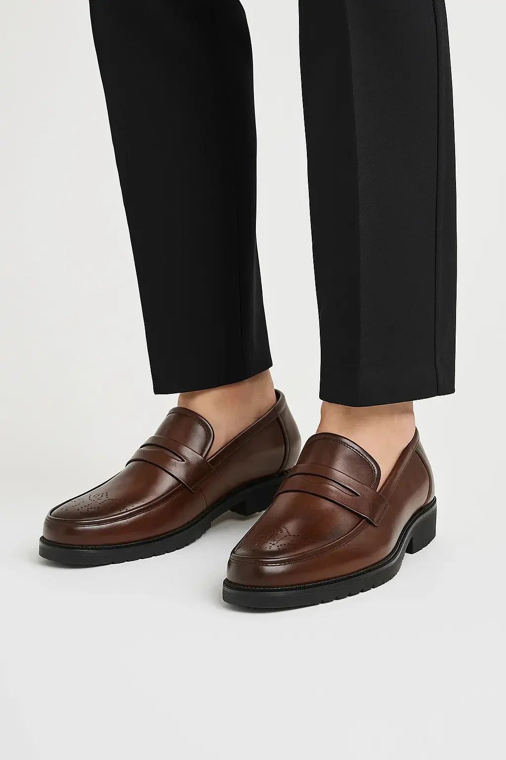Men's Oxford Shoes Breathable Round Toe Formal