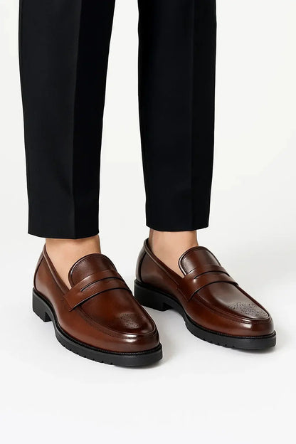 Men's Oxford Shoes Breathable Round Toe Formal
