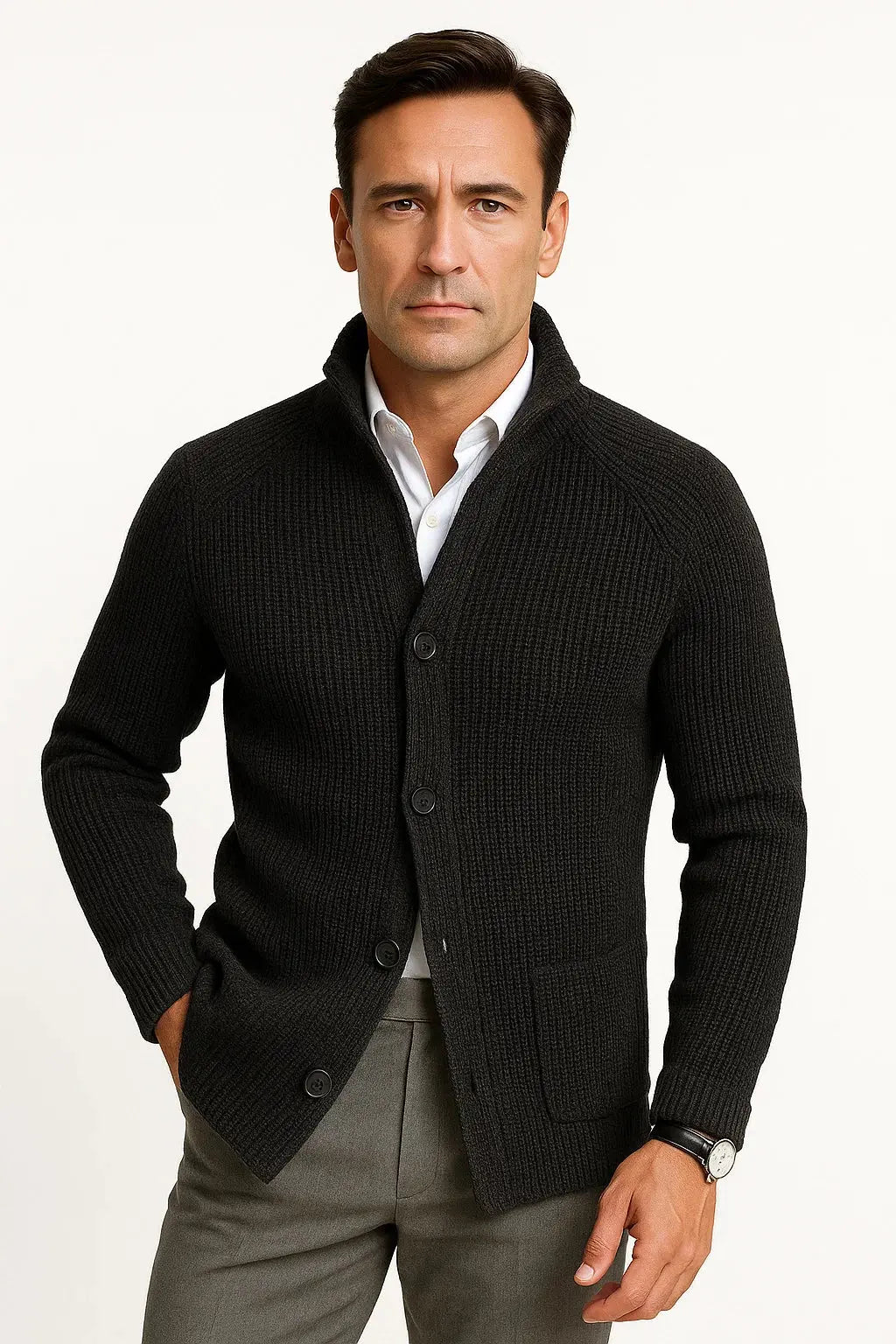 Men's Cardigan Buttoned Casual Comfortable Fit
