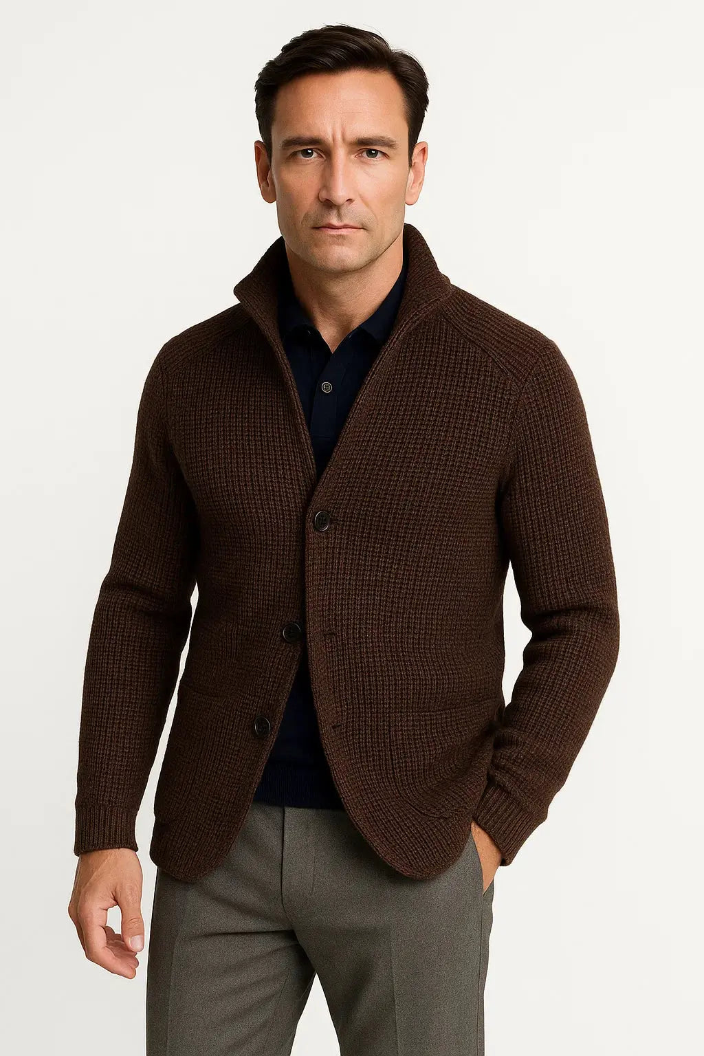 Men's Cardigan Buttoned Casual Comfortable Fit