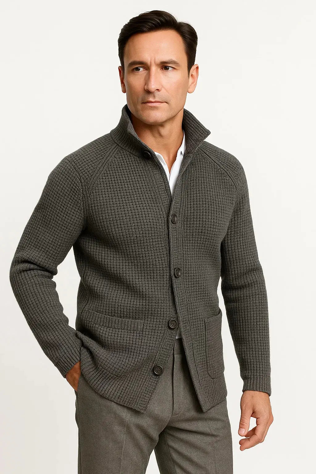 Men's Cardigan Buttoned Casual Comfortable Fit