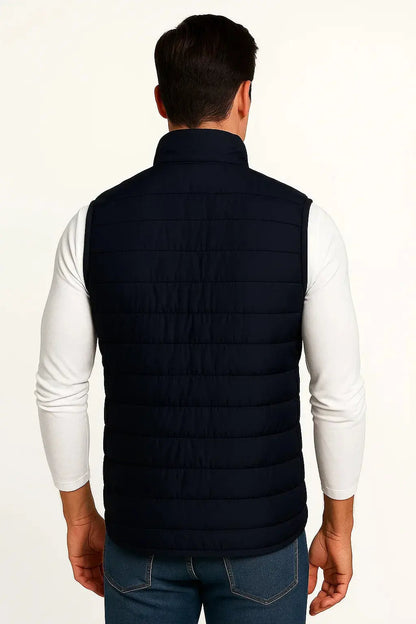 Men's Puffer Vest Sleeveless Winter Jacket