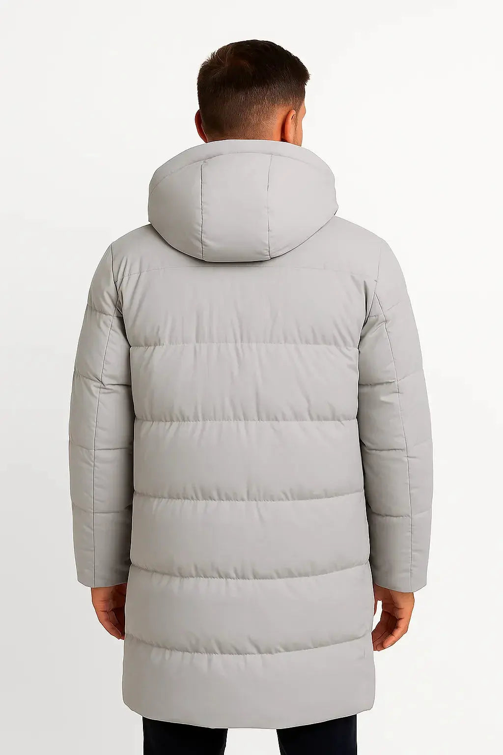 Men's Waterproof Puffer Jacket Insulated Black