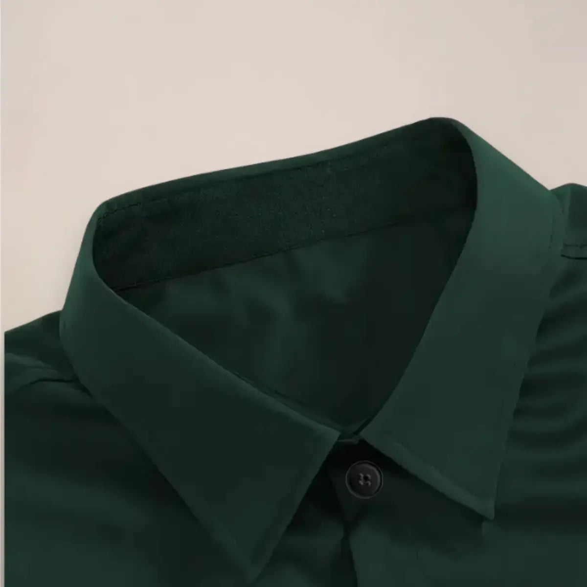 Men’s Long-Sleeve Shirt – Classic Notched Collar, Versatile Smart Style
