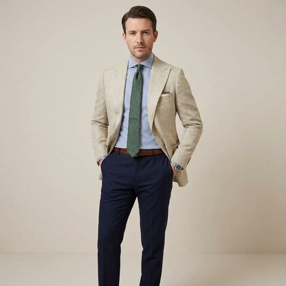 Men’s Tailored Everyday Blazer – Smart Lightweight Jacket for Work or Dinner