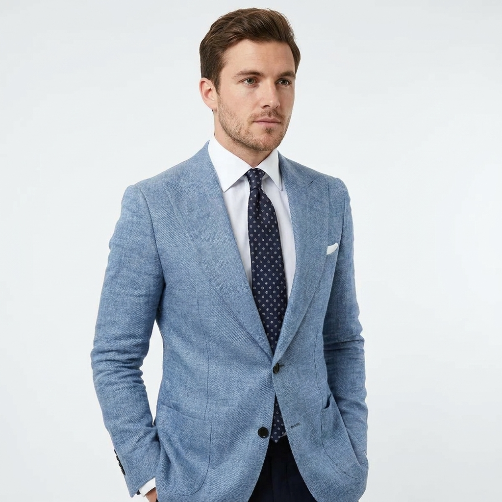 Men’s Tailored Everyday Blazer – Smart Lightweight Jacket for Work or Dinner