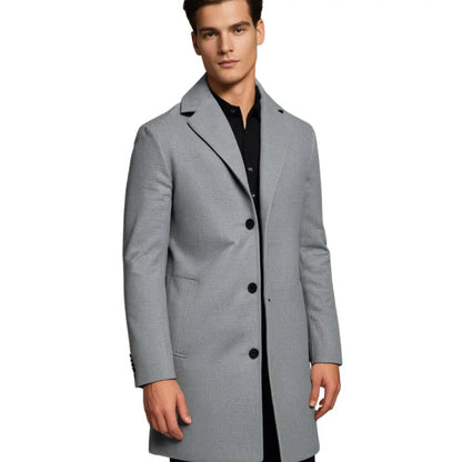 Full-Length Winter Overcoat For Men