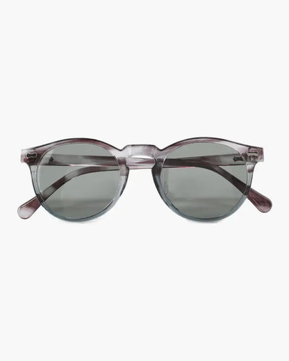 Retro Round Sunglasses for Men with UV Protection Black