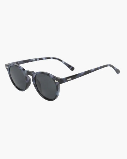 Retro Round Sunglasses for Men with UV Protection Black