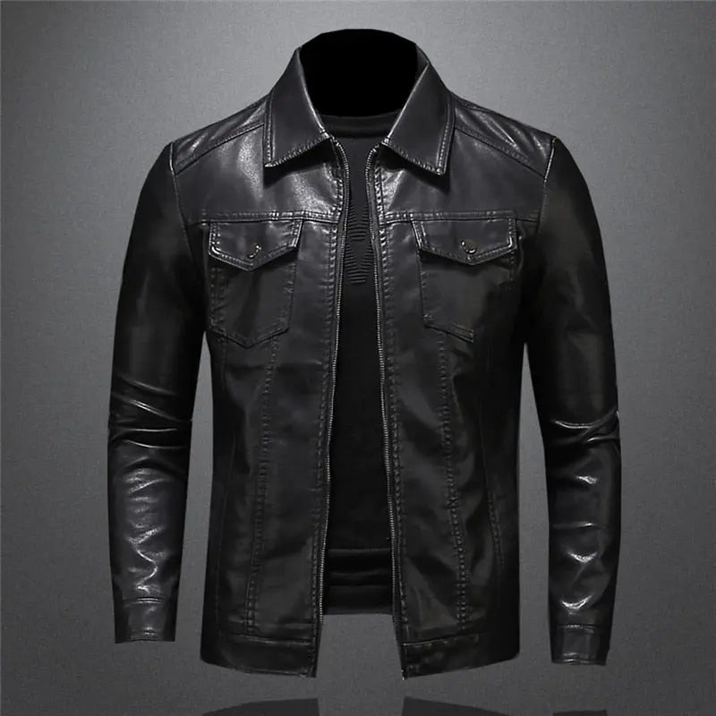 Men's Jacket - Classic Black Design