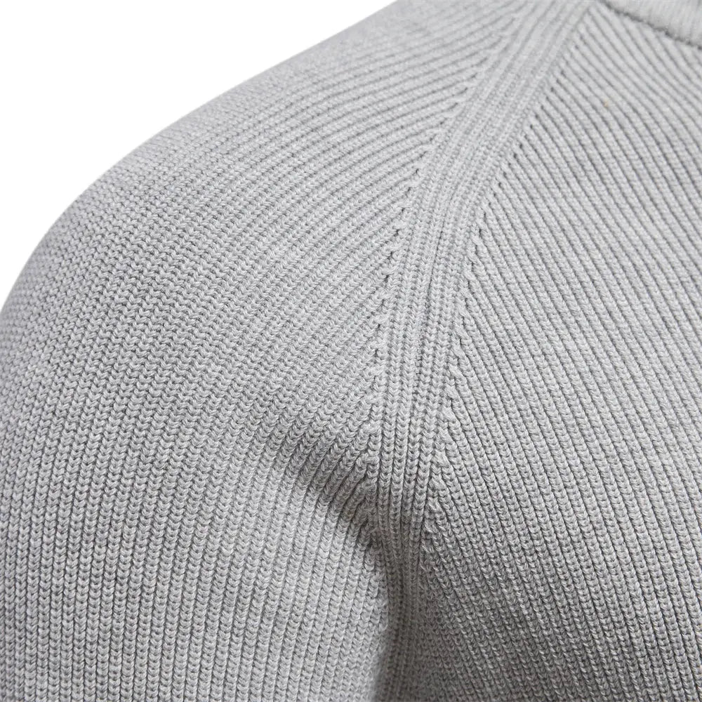 Men's Half Zip Jumper – Classic Knitted Style