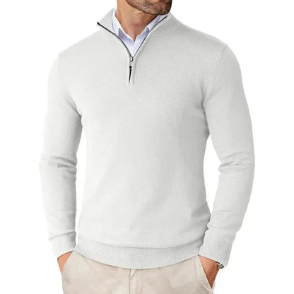 Men's Classic Half-Zip Sweater