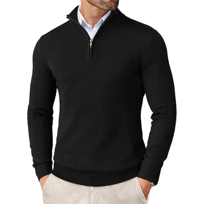 Men's Classic Half-Zip Sweater