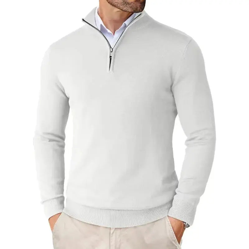 Men's Classic Half-Zip Sweater