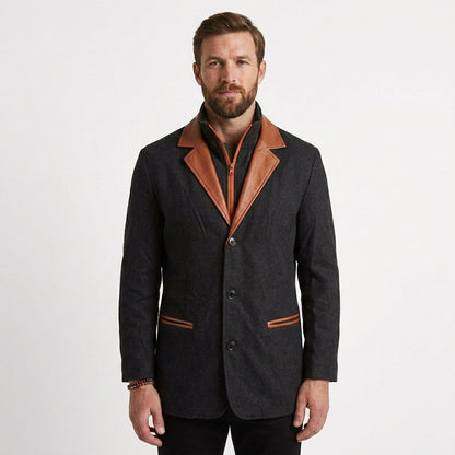 Men’s Vintage Field Jacket – Classic Autumn Casual Style