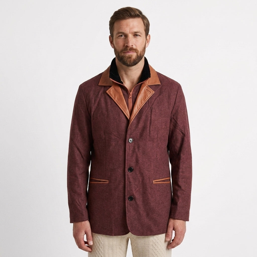 Men’s Vintage Field Jacket – Classic Autumn Casual Style