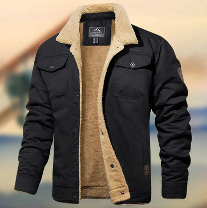 Men’s Teddy-Lined Winter Jacket