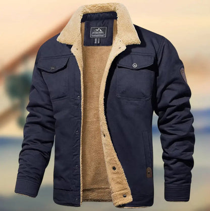 Men’s Teddy-Lined Winter Jacket