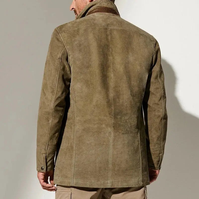 Men’s Button-Up Winter Jacket