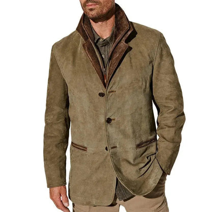 Men’s Button-Up Winter Jacket